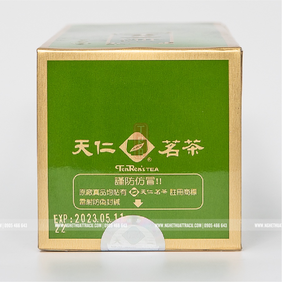 Trà Vương Ten Ren chính hãng, King's Oolong Tea 403, đóng hộp thiếc, khối lượng 150g trà