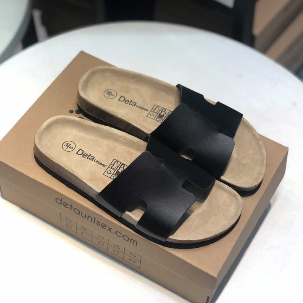 Dép chữ H đế trấu Unisex