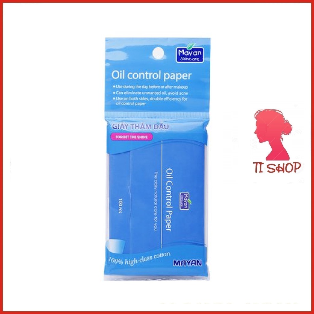 Giấy thấm dầu Mayan (100 tờ/1 gói)