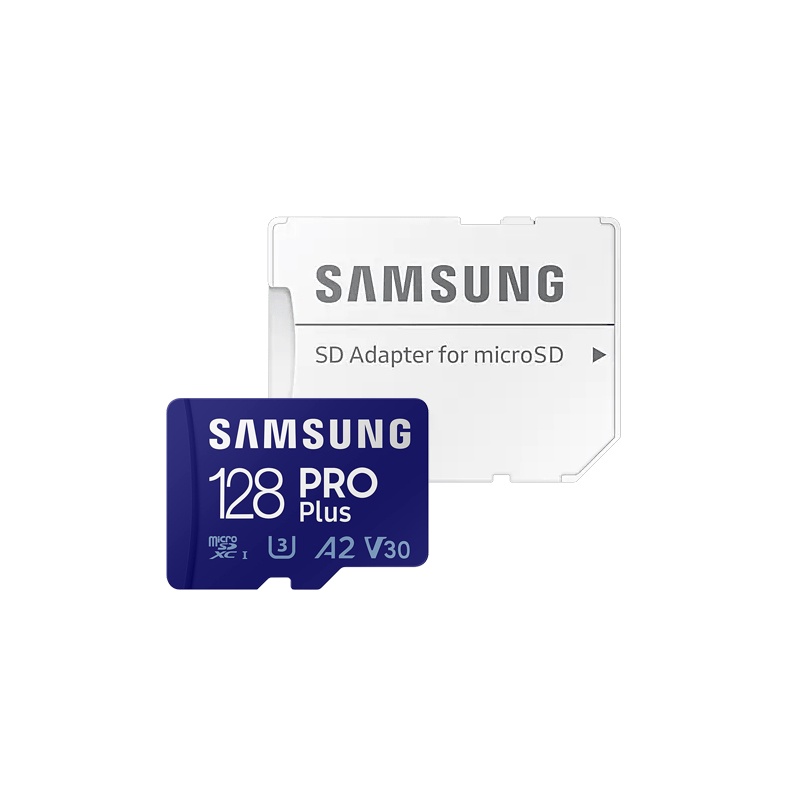 Thẻ nhớ MicroSDXC Samsung Pro Plus 128GB / 256GB / 512GB tốc độ ghi 120MB/s đọc 160MB/s U3 A2 V30 kèm adapter - box Hoa