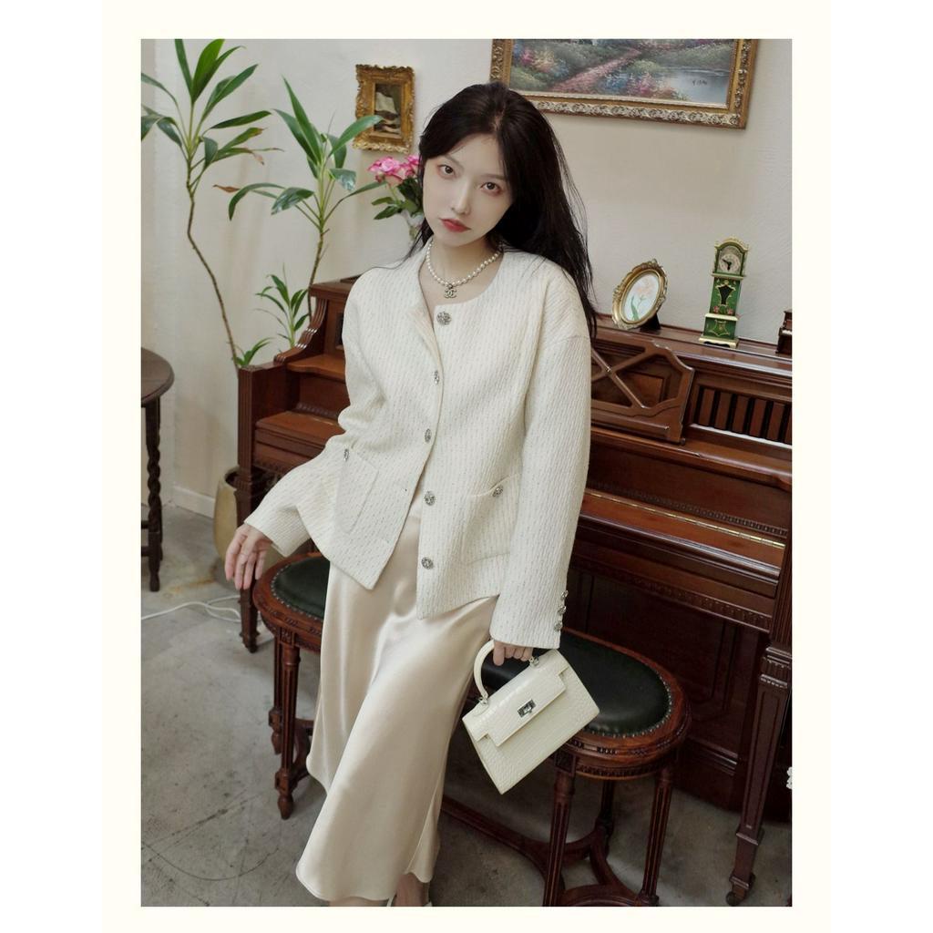 Chân Váy Satin Trơn Lưng Cao Dáng Chữ A Thời Trang Sành Điệu 61494