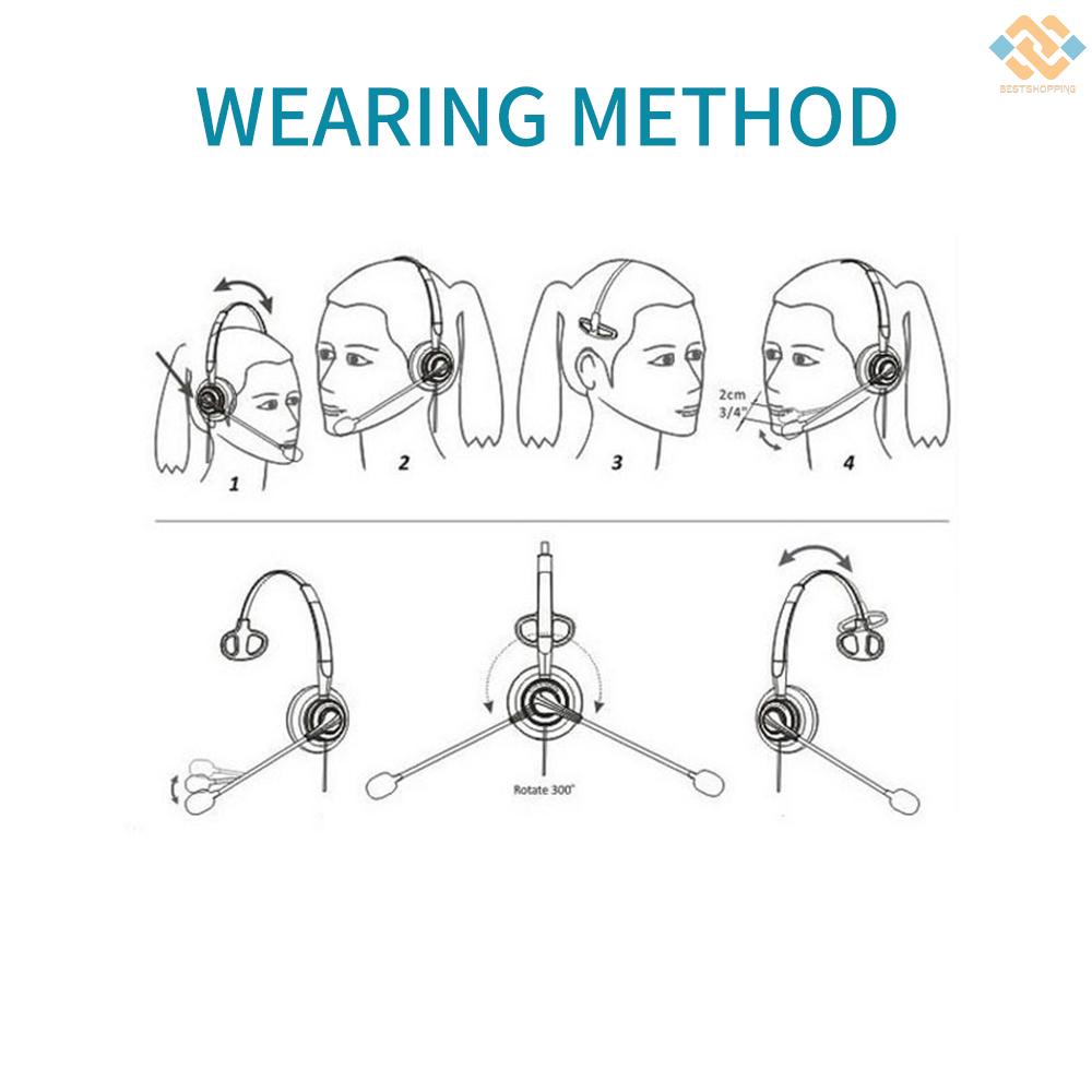 Tai nghe có dây cổng USB chống ồn có nút điều chỉnh âm lượng cho máy tính Laptop | BigBuy360 - bigbuy360.vn