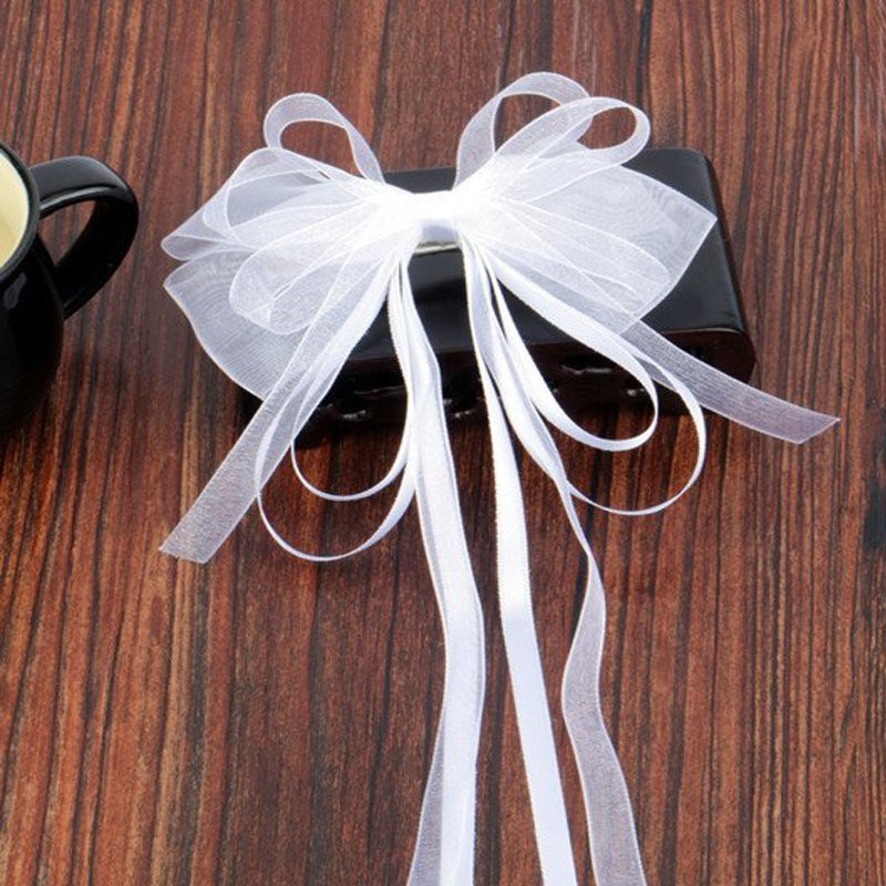 Kẹp tóc nơ cổ trang THẦN TIÊN TỶ TỶ TRẮNG XANH HỒNG ĐỎ TÍM