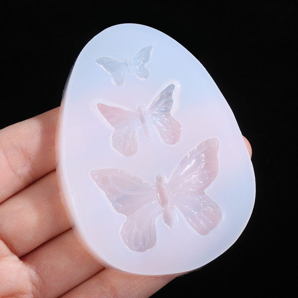 Khuôn Silicone Làm Mặt Vòng cổ Hình Bướm