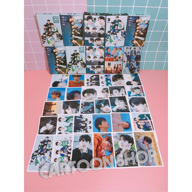 Lomo card BTS 30 tờ giá 30k