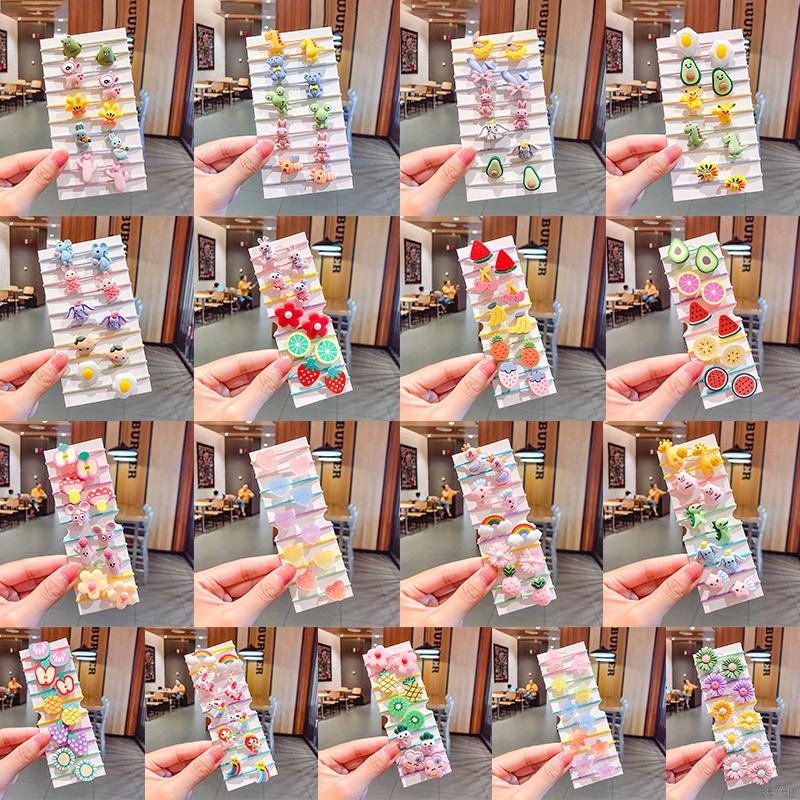 Set 10 dây buộc tóc xinh xắn cho bé gái 1-6 tuổi