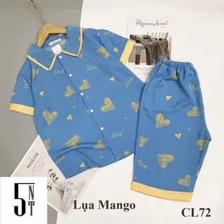 [Hàng Loại 1] Đồ Bộ LỤA SATIN - Bộ Tay Cộc, Quần Lửng