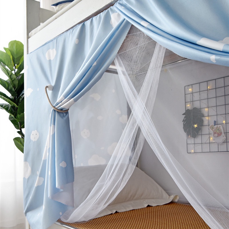 Rèm Lưới Chống Muỗi Gắn Giường Tầng Ngủ Ký Túc Xá