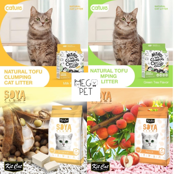 Cát Đậu Nành Cature Natural Tofu Pellets - Kit Cat - Acropet - CÁT VỆ SINH CHO MÈO - CHỌN LOẠI