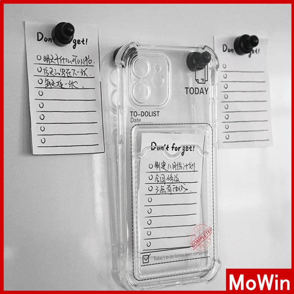 Ốp Điện Thoại Silicon Mềm Trong Suốt Có Ngăn Đựng Thẻ Và Tấm Bảo Vệ Camera Chống Sốc Cho iPhone 13 Pro Max 12 Pro 11 7 Plus