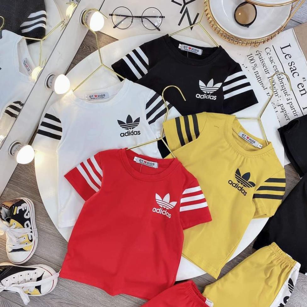 [FREE SHIP] BỘ QUẦN ÁO ADIDAS THỂ THAO CHO BÉ  ྇