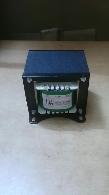 Biến áp 10A,0V,6V,9V,12V,15V,18V,24V