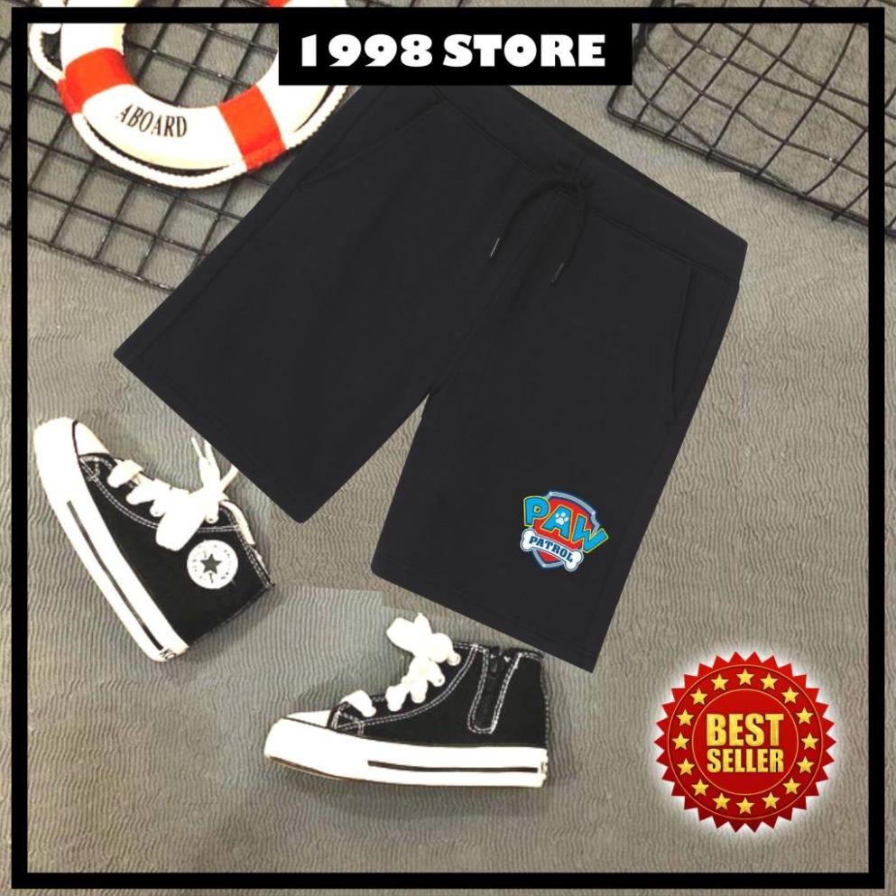 (SALE TOÀN SHOP) Quần Đùi Logo Paw Patrol Dành Cho Bé Trai Bé Gái Cực Cool