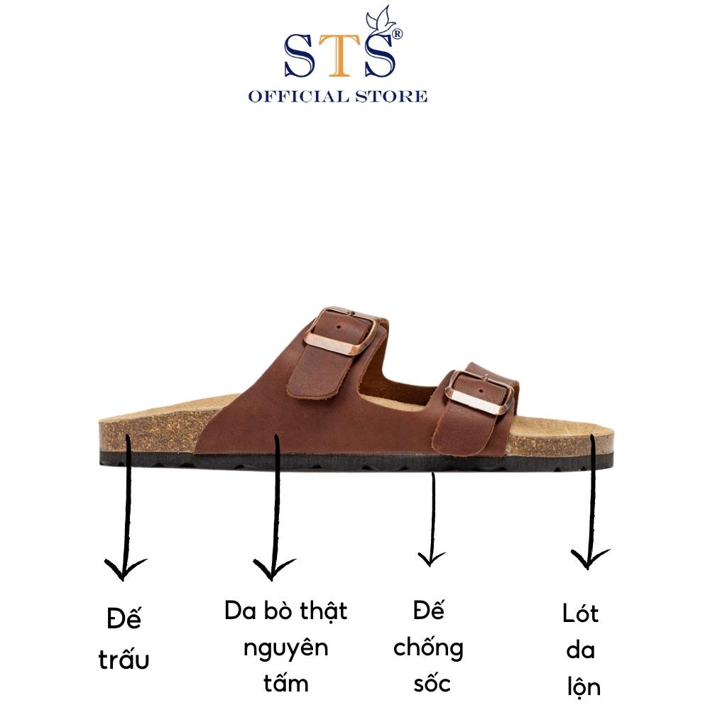 Dép đế trấu Birken Unisex quai ngang thời trang đi biển đi chơi hàngcao cấp xuất khẩu ST01
