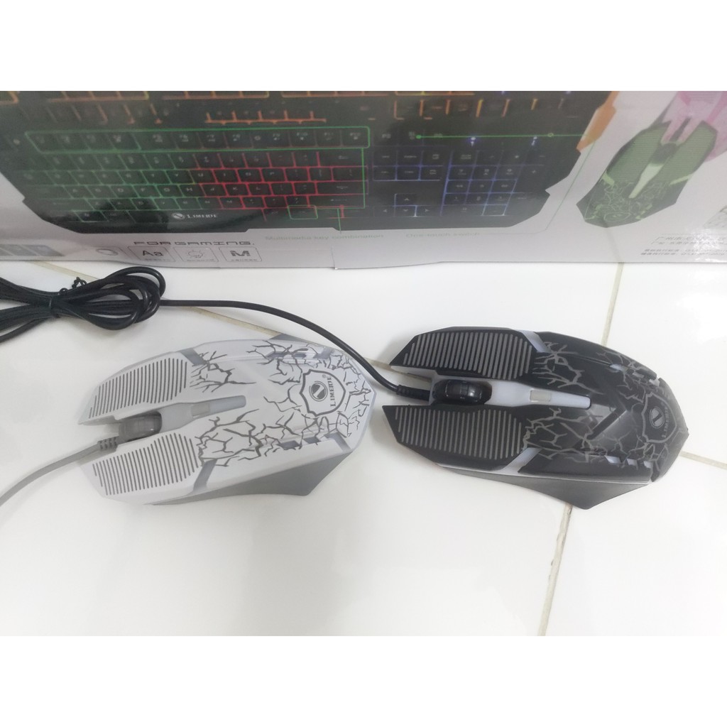 Combo Chuột và Bàn phím T21 Led RGB Gaming - Metal Storm - 30 NGÀY ĐỔI TRẢ MIỄN PHÍ