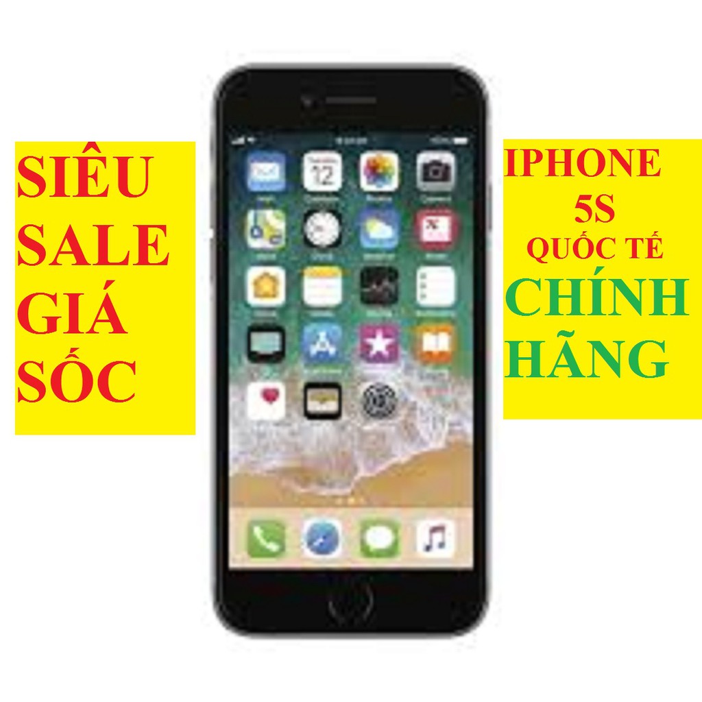 điện thoại Iphone 5S 16G máy zin keng, bản QUỐC TẾ