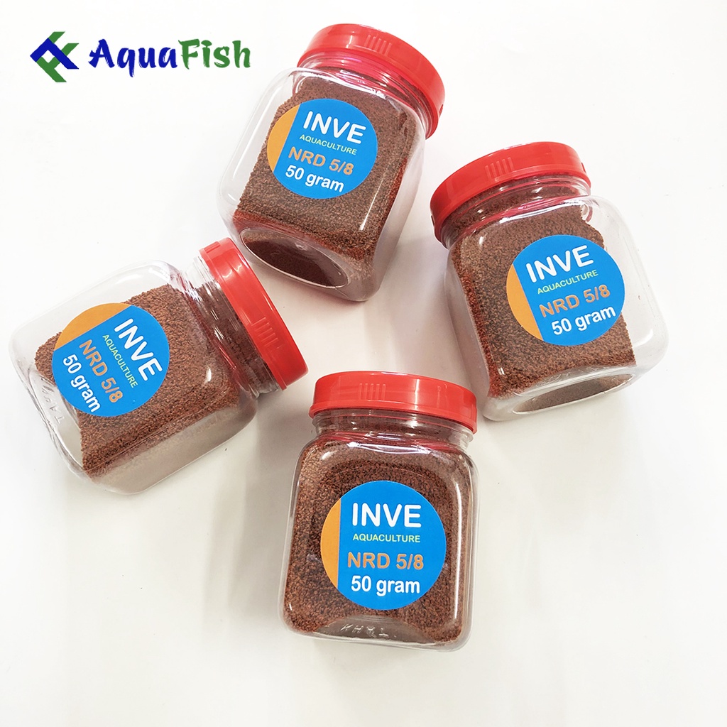 Cám Thái Inve 5/8 (50g) cho cá Beta, Guppy, Vàng,... giúp cá nhanh lớn, lên màu đẹpj