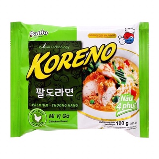Mì Koreno Gói 100G (Bò ,nấm, Gà...)