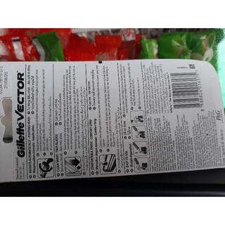Bàn cạo/ Lưỡi cạo Gillette Vector 2 lưỡi