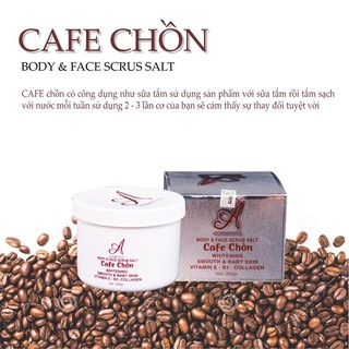 Muối tẩy da chết Cà Phê Chồn Acosmetic