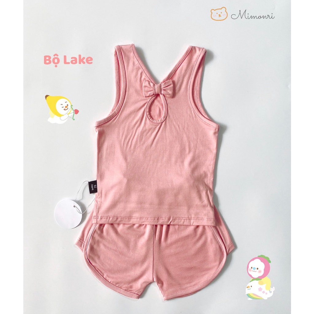 [SALE] Bộ Ba Lỗ Cho Bé Trai, Bé Gái KIMCHIBABY Vải Thun Lạnh Hoạ Tiết Vịt Hồng, Đồ Bộ Cho Bé Mặc Nhà KW2210