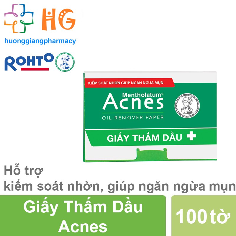 Giấy Thấm Dầu Acnes (Hộp 100 Tờ)