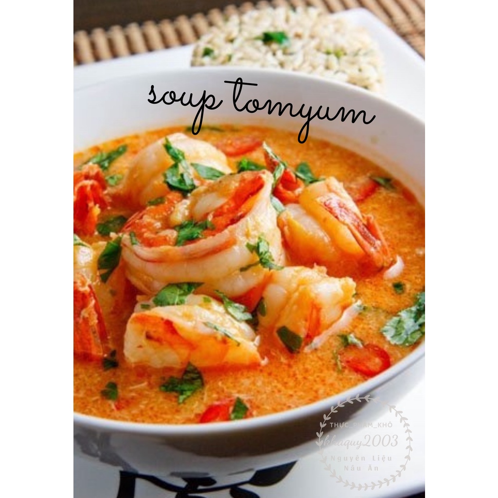 Gia vị nấu lẩu Thái Tom Yum hủ 454gr