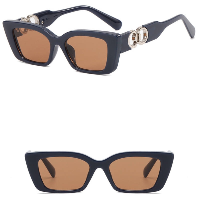 (KIQI-FASHION) COD Kính Mát Mắt Mèo Thời Trang Chống Tia UV Cho Nam Và Nữ