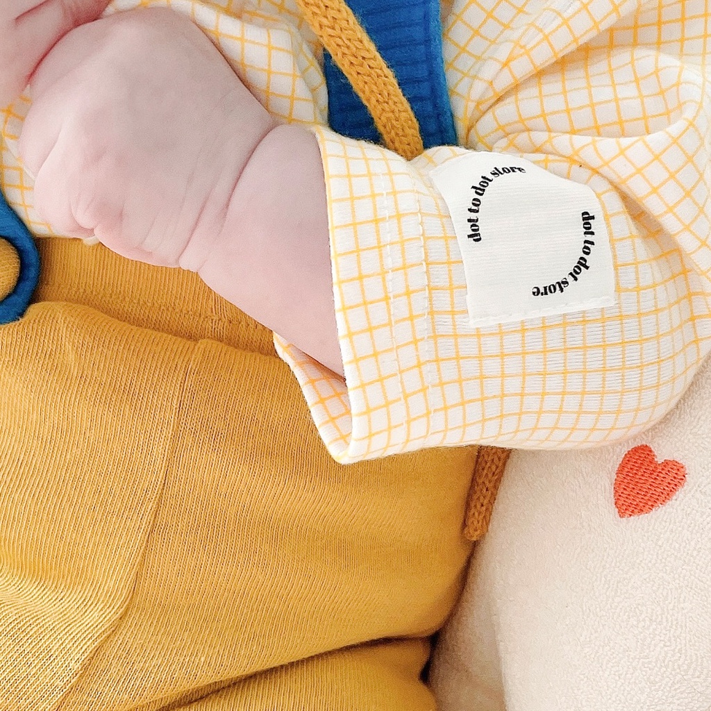 Áo Sơ Mi Tay Dài Sọc Ca Rô Vải Cotton Thời Trang Thu Đông Xinh Xắn Dành Cho Bé 3-36 Tháng Tuổi