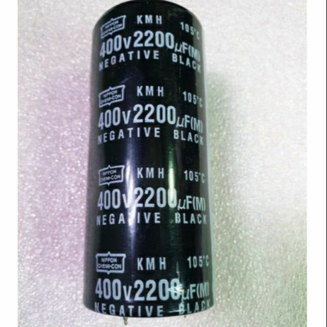 Tụ hoá 2200uF-400V cho âm thanh