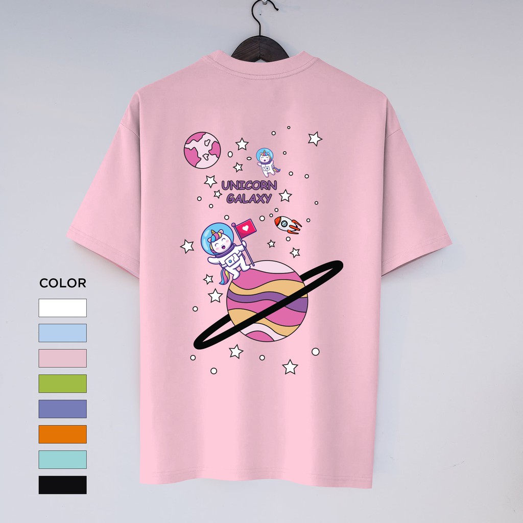 Áo phông nam nữ UNICORN GALAXY- Áo thun UNISEX,vải 100% cotton (V77)