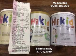 Sữa Hikid Bò Mekentkid