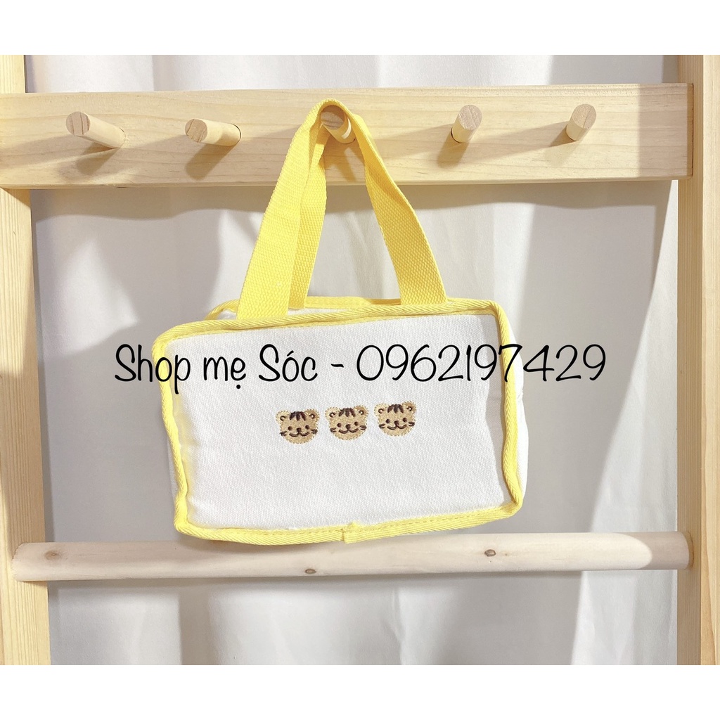 TÚI BỈM SỮA ĐA NĂNG HÌNH GẤU THỎ CHO MẸ
