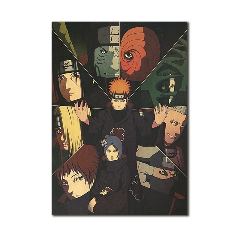 Poster Phim Naruto 138 Dùng Để Trang Trí Xr