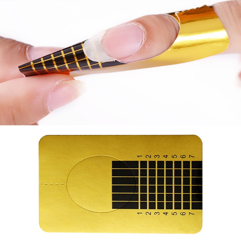 Set 20 Nail Form Ur Sugar Đắp Nối Móng Gel Uv