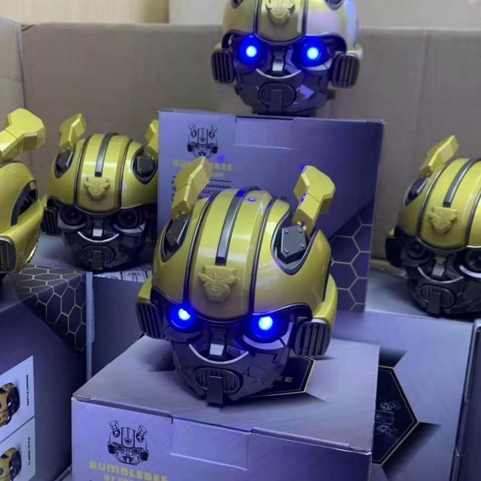 Phim Hoạt Hình Sáng Tạo Loa Bluetooth Không Dây 【Bumblebee】Robot Biến Hình Transformers Mini Ngoài Trời Nặng Âm Thanh Thấp - Âm Thanh Siêu Chất Lượng