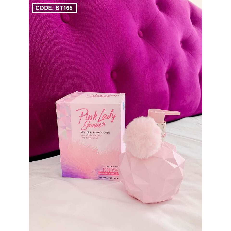 COMBO 2 CHAI SỮA TẮM XÔNG TRẮNG HƯƠNG NƯỚC HOA 300 ML PINK LADY SHOWER HẠT MASSA SIÊU TRẮNG | BigBuy360 - bigbuy360.vn