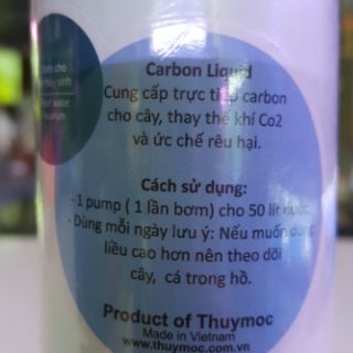 Dung dịch CO2 lỏng cho hồ cá thủy sinh
