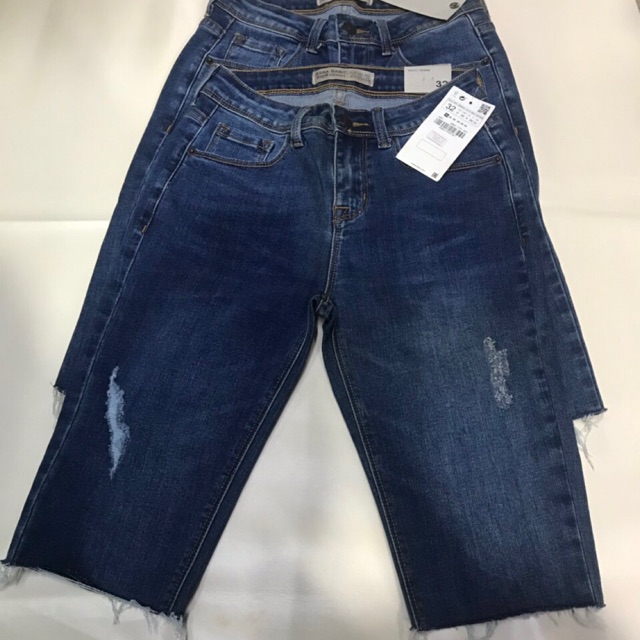 jeans lửng qua gối
