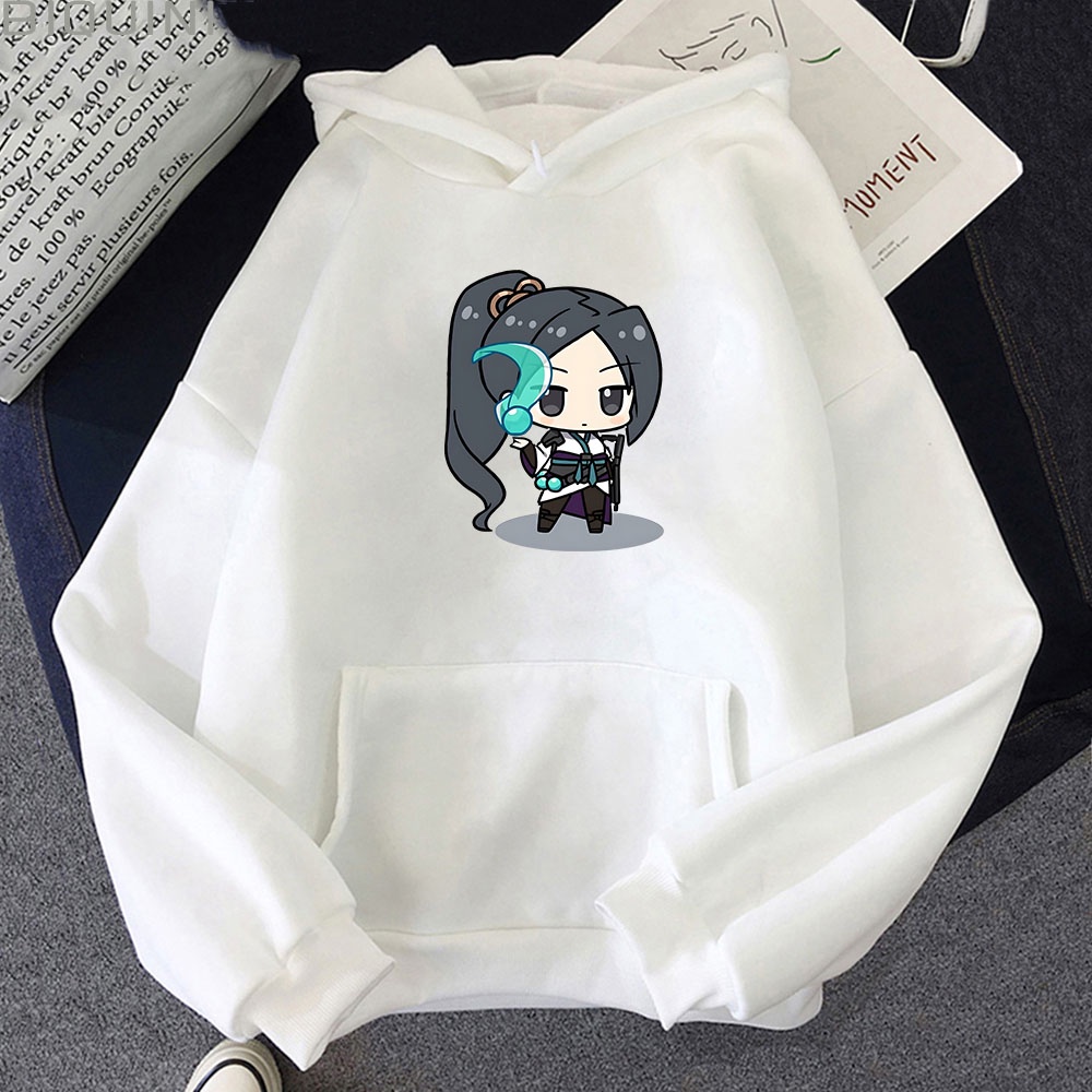 Áo Hoodie In Hình Hoạt Hình Valorant Thời Trang Xuân Thu 2022 Dành Cho Thanh Thiếu Niên