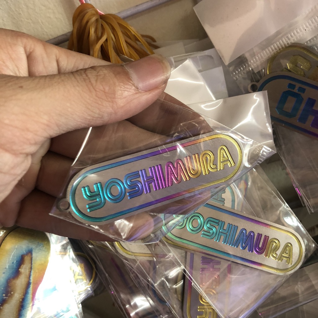 Tem titan chữ NITRON, LEOVINCE, TAKEGAWA, BREMBO, Ohlins