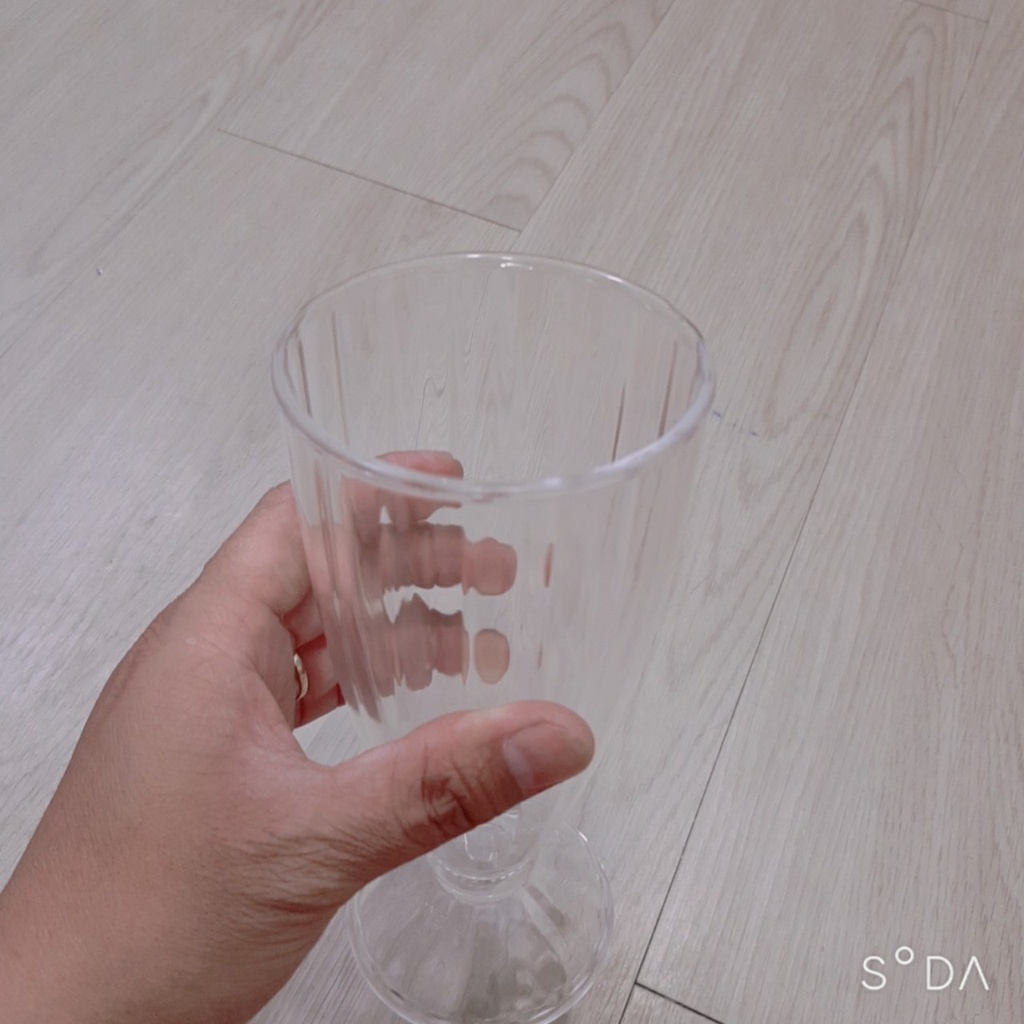 Ly NO41 Cao Uống sinh tố,Ăn kem, Nhựa Trong Acrylic