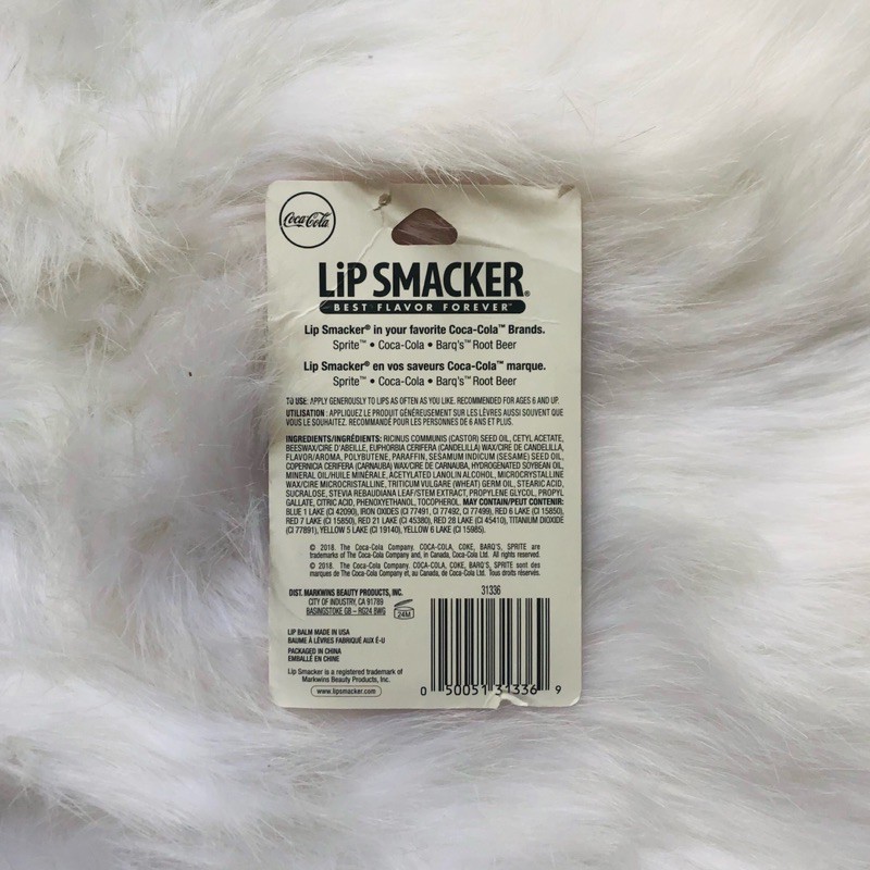 Son dưỡng Lip Smacker Coca vỉ 3 cây