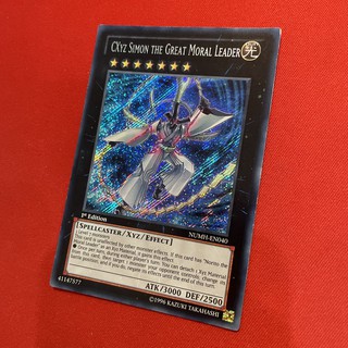 [Thẻ Bài Yugioh Chính Hãng] Cxyz Simon The Great Moral Leader