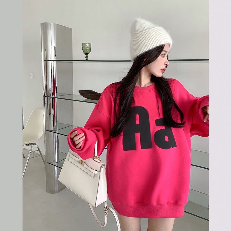 Áo sweater vải nhung mỏng che khéo bụng thời trang mùa đông cho nữ | BigBuy360 - bigbuy360.vn