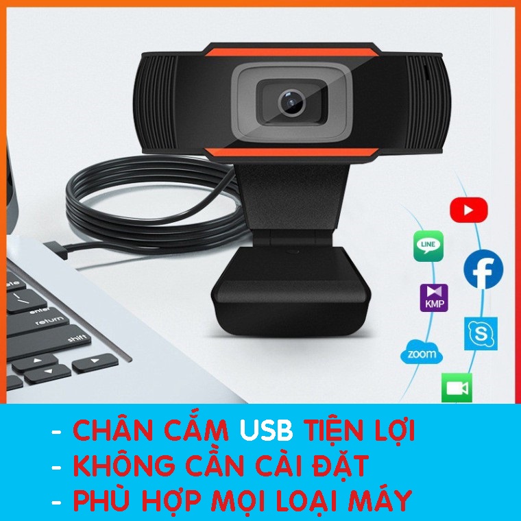 Webcam máy tính, có Micro Yosee, Bảo hành 1 ĐỔI 1, Full HD 1080P Siêu nét I Webcam Laptop, Webcam PC, WC học online | WebRaoVat - webraovat.net.vn