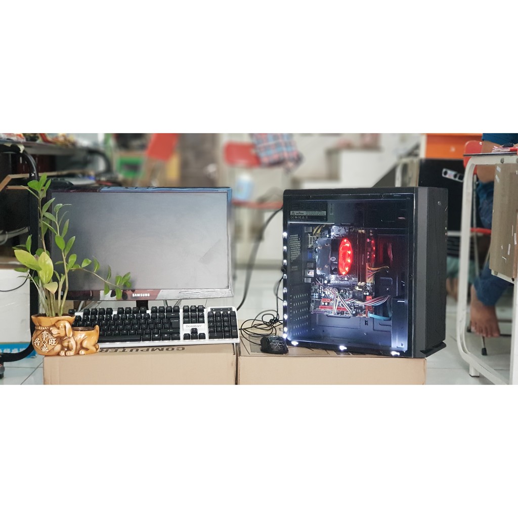 (HOT SALE) Máy vi tính chơi game lol max setting, A10 5800K, RAM 8GB, VGA Onboard 7660D 4GB, kèm màn hình 22inch | BigBuy360 - bigbuy360.vn
