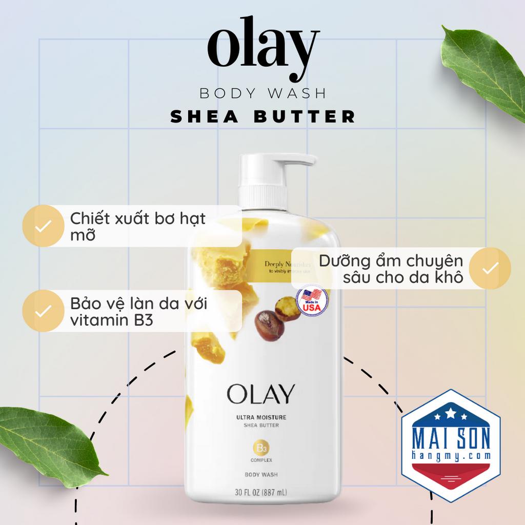 SỮA TẮM DƯỠNG ẨM OLAY  - Hàng Nhập USA Chính Hãng