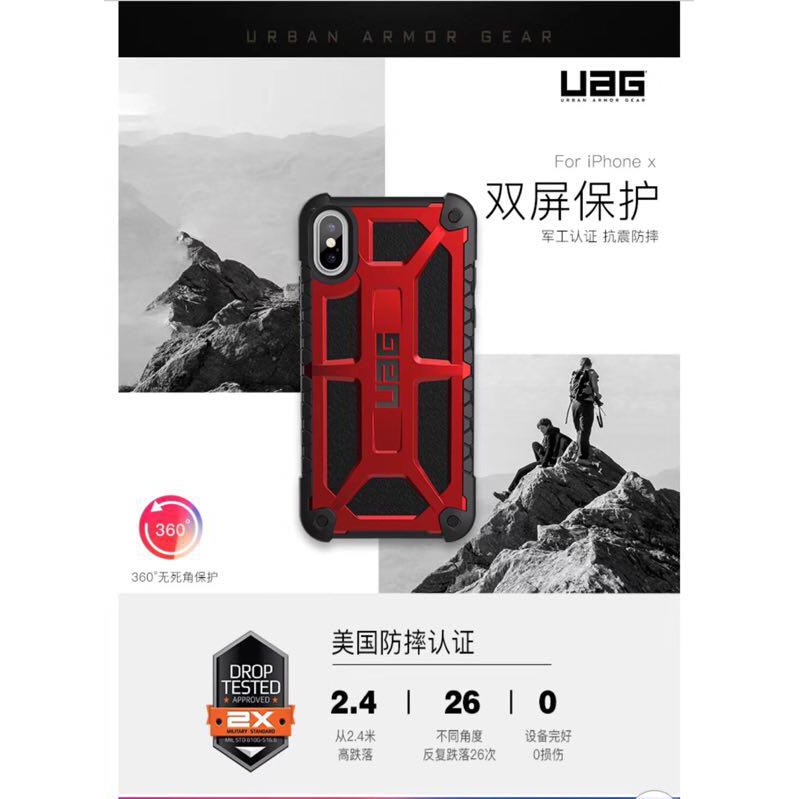 Ốp Lưng Cứng Họa Tiết Uag Monarch Metropolis Cho Iphone 6 / 7 / 8 6 + / 7 + / 8 + X / Xs Xr Xs Max