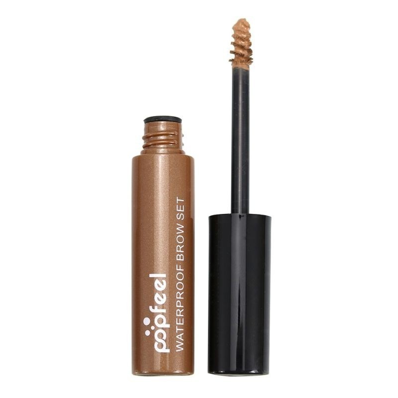 Mascara chuốt lông mày POPFEEL kháng nước trang điểm tự nhiên 4 màu tùy chọn